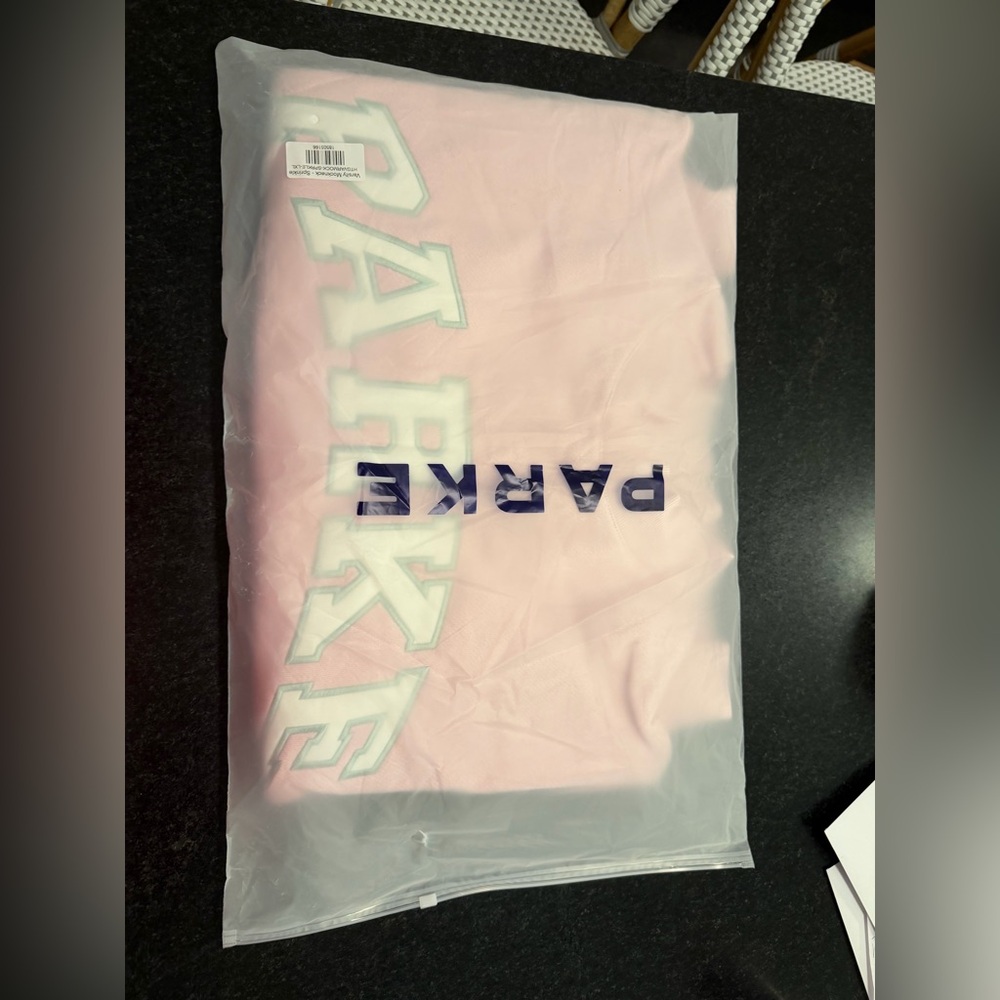 NEW Parke Varsity Mockneck - Sprinkle L/XL